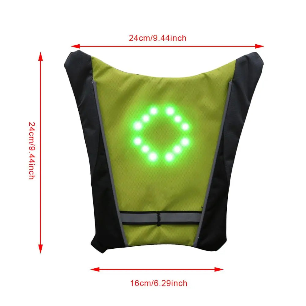 Stylish LED Cycling Safety Vest