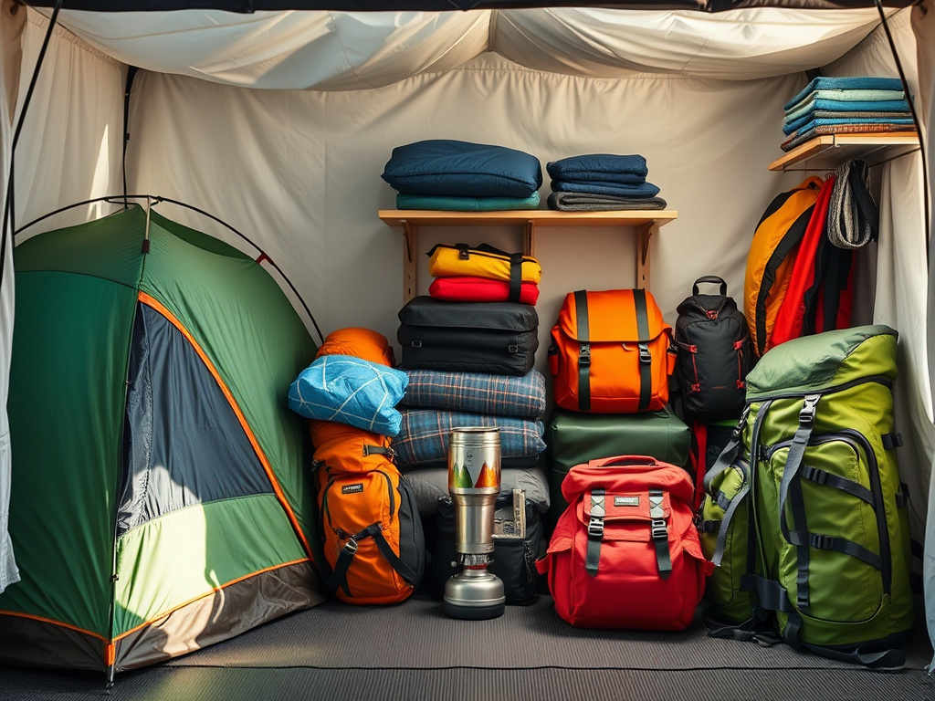 How to Organize and Store Camping Gear for Longer Lifespan
